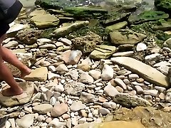 Guy CAUGHT us & son force the mom sex WATCHING Beach Sex show ends w Public CUM WALK