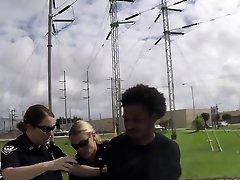 Milf cops take turns to make criminal bang their horny cunts
