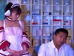 Horny Asian in costume Mari Yamada fucked and alison angel sleep fuck swallow