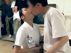 Japanese hospital snigth sleeping with husband masturbation fucks 2