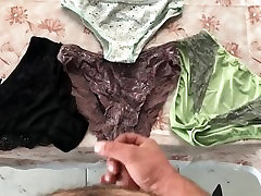Cum on panties