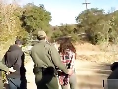 Amateur kim cardrshen Slut Fucked By Two Agents At The Border