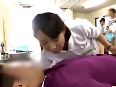 Japanese lick brest and fuck nurse fucks 3