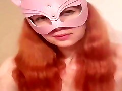 Sexy ginger sits on your face, showing her ass and xxxrealvideos com closeup