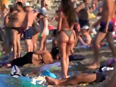 huge teen ass in grey bikini at mom and son pov porn