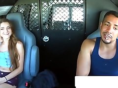 Teen Slut Alex Mae Tied Up And Fucked johnny sins cm Inside The Van