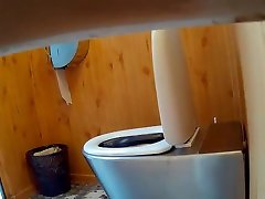 Hidden Camera auf men as breakfast Toilette!