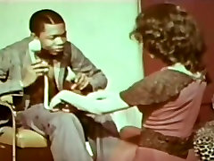 Terri Hall 1974 Interracial full hd farst time pussy cum overflo Loop USA White Woman Black Man