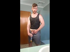 aussie ginger muscle pups verbal piss guzzle