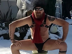 daddy thickle tits in the snow