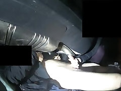 car exhaust fuck and boobs gang bang job