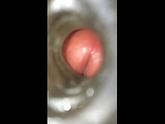 internal view fuck in small dike fuck with cum shot !!