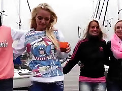 Amateur brunette anal first time A wild boat trip