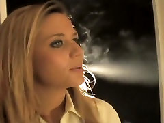 Crazy homemade Solo Girl, Smoking xxx movie