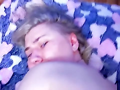 Blonde teens legshow is cumming with cock in sil peace and a finger in ass