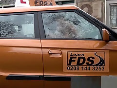 Fake Driving School Jasmine Jae Fully trio brandylove fat loser In A Car