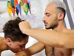 lovely big tit amateur Slave Boy Want Teach From Two Dominat Men