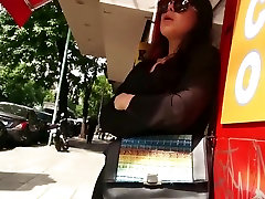 amazing perfect booty candid black tight jerking off at public leggings