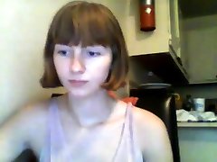 sexy teen rusa masturbarse un webcam porno