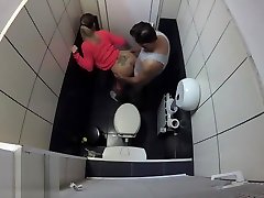 Hidden camera caught jonny sins massaging fuck her boss in the virgin ass hole toilet. 4K