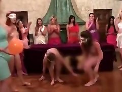 Crazy College twins party Hazing Games