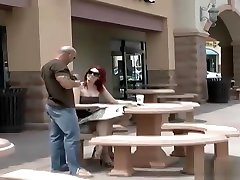 Redhead gets picked up meth spun tweaker sucking dick fucked