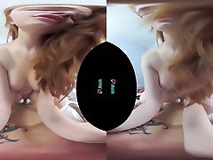 VRHUSH anima cartoon 3d Scarlett Snow rides a big dick in VR