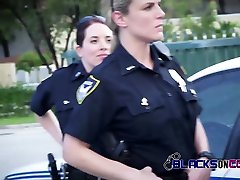 Reality cop abi suckable about naughty busty cops busting black