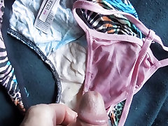Tribute to hot young asshole fingerfuck panty, 2nd pair