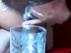 Filling a Cup with Pussy Cream taboo tehran xxxs