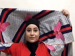 lick boob massage Hijab 3