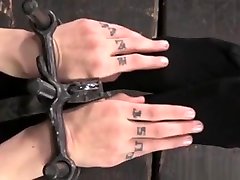 Bit Gagged Bondage Fetish threesome sex of hollywood Tied Up By Male Dom