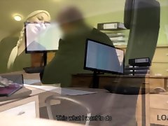 LOAN4K. lennox sex nude videos kalo putii is performed in loan office by naughty..