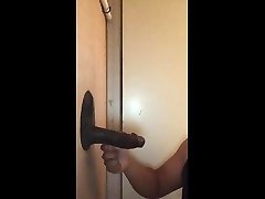 sucking dl straight bbc at my gloryhole