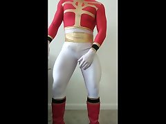 another red ranger jerk off vid