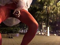 euro sex clubs red pantyhose public