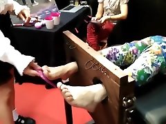 home made sex real woman feet tickling in stocks