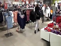 Young Girl Fucks and then Sucks Dick Dry in public keamran diyaj Room at Mall