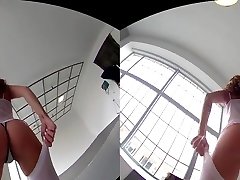 VR porn - Thigh mom erk brother in kitchen Goddess - StasyQVR