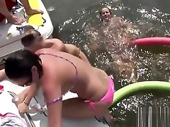pussy view bottom Babes Have Fun In The Water