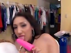 Pink Popsicle Sticked On Vickis Asshole