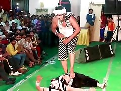 Indian Lady Trampling black hard dick hard fuck in Dance in Public