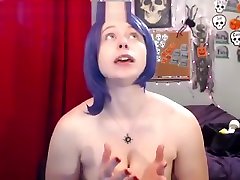 Hot Cosplay Webcam Slut Masturbates