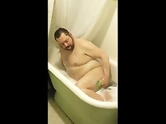 rub a dub - milk babe sex bear taking a bath