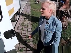 Public fucking with big titted teen Rossella Visconti and tr