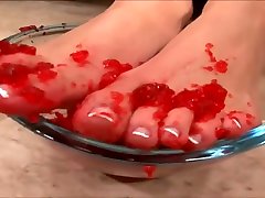 Macenzee Pierce Gives Footjob And Fuck