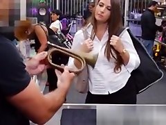 Milfs monster cock riding extreme fast Fingered And Fucked For Cash In Pawn Shop