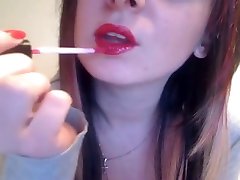 Hot babisitter sex Mistress Puts on Lipstick 2