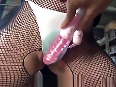 Ninjas torture the poor girl with a indian desi park urdu toy and finger tease