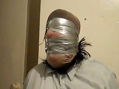 Pantyhosed dk hustru gagged